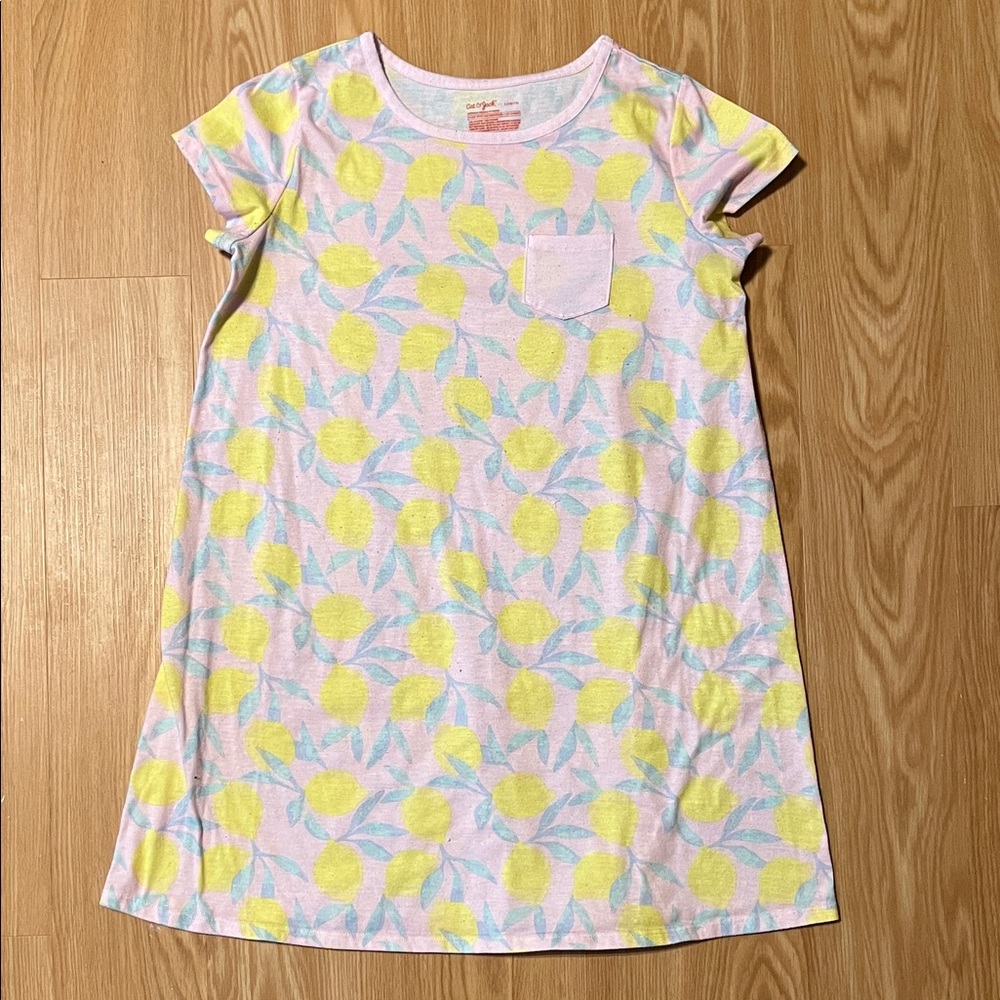 Cat & Jack Lemon Print Nightgown